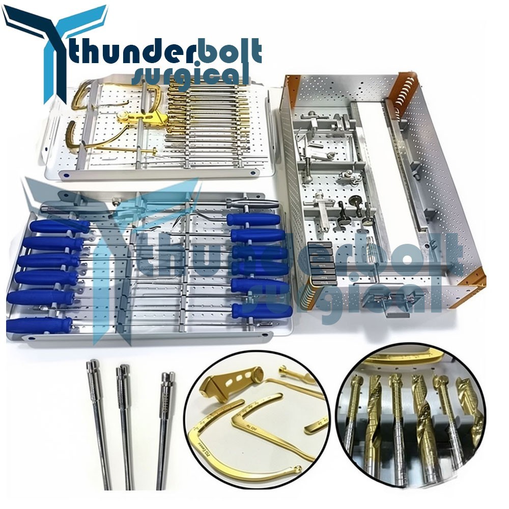 ACL PCL Knee Arthroscopy Surgery Instruments Set Of 48 Pcs A+ Quality