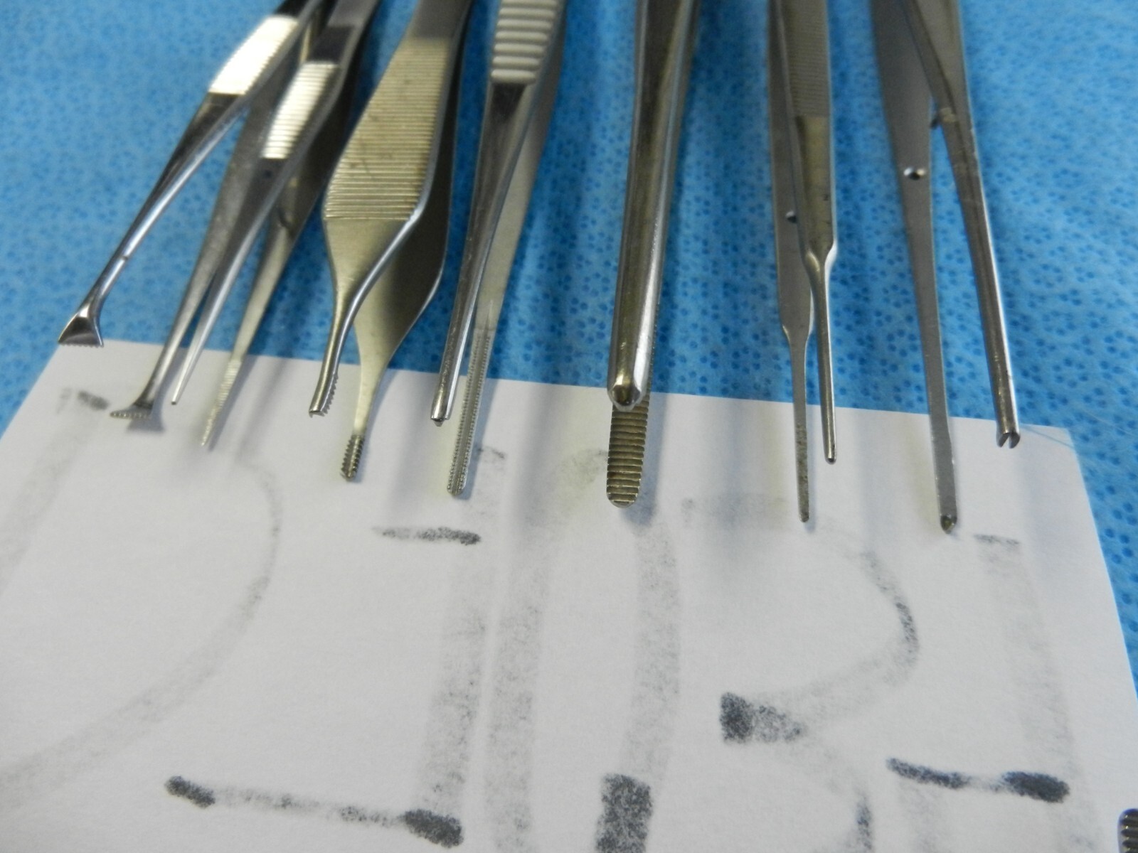 D7034 Pilling V. Mueller Codman Straight Surgical Forceps Lot of 15 11-25.5cm