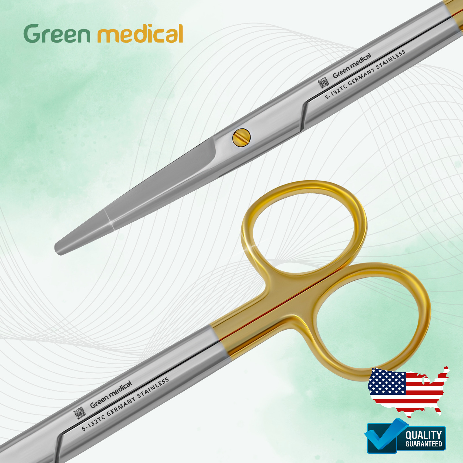 TC Mayo Scissor Straight 6.75″ Surgical Medical Instrument German Grade