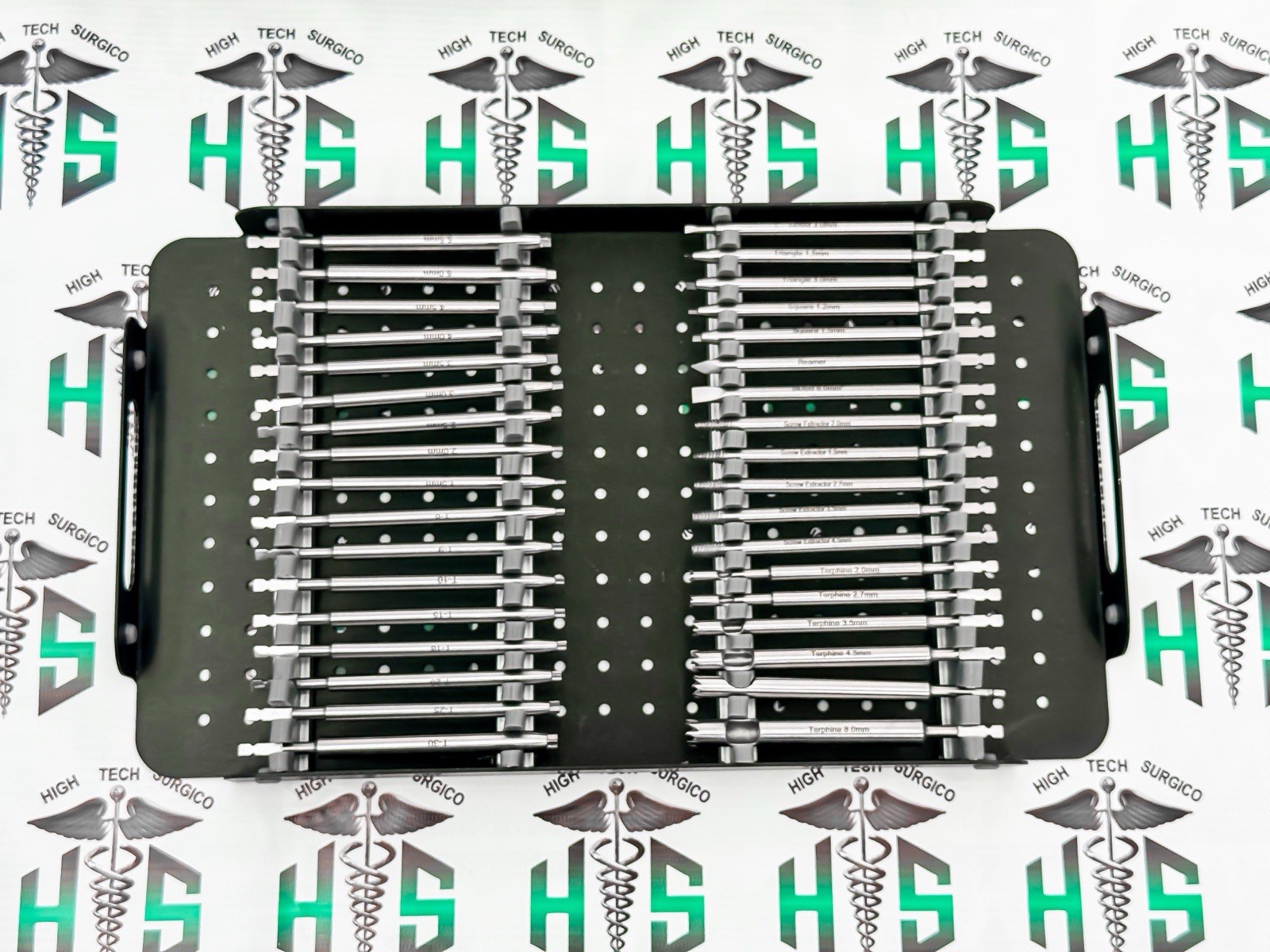 Screw Extraction-Broken Screw Removal Set Surgical Instruments (50 Pieces)
