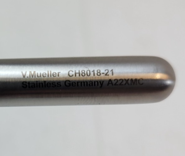 V. Mueller CH8018-21 Delicate Touch Straight Micro Forceps, 8 1/4 inches