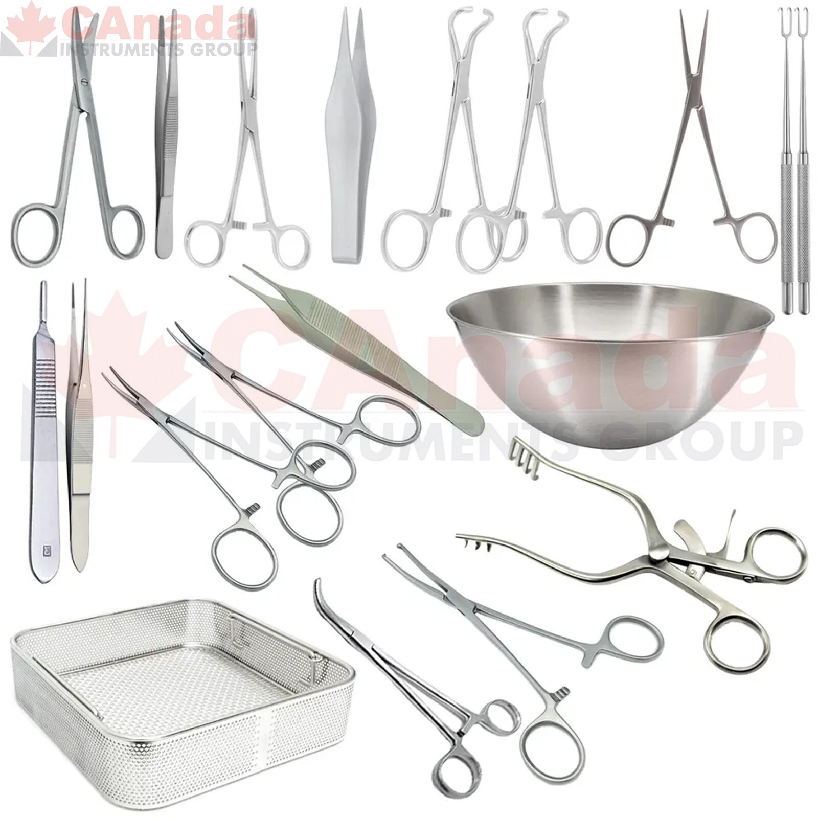 Wound Dressing Small Instruments Set of 20Pcs Dressing Set Instruments