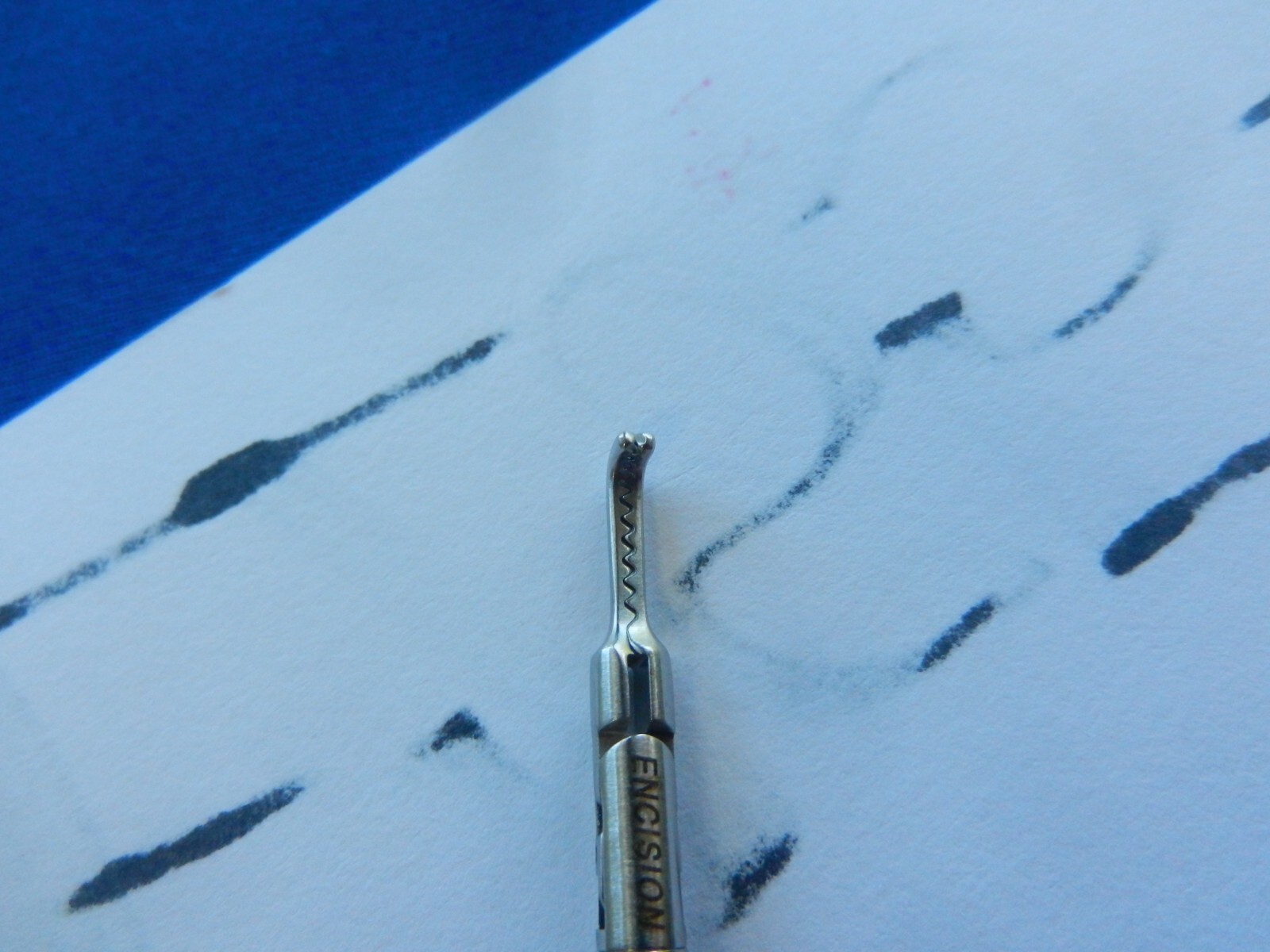 E2853 Encision 5mm x 40cm Right Angled Grasper