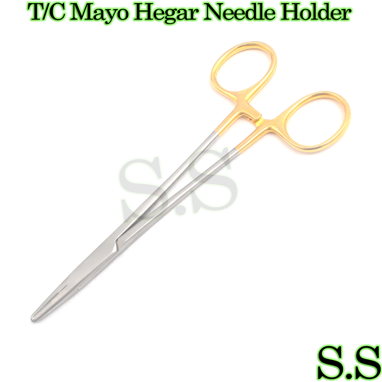 T/C Mayo Hegar Needle Holder 5″ Ent Surgical Instrument