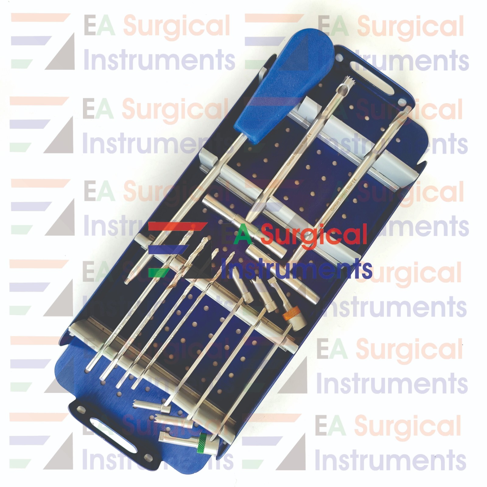 Large Fragment Instruments Set 4.5mm & 6.5mm Orthopedic Instruments German Steel