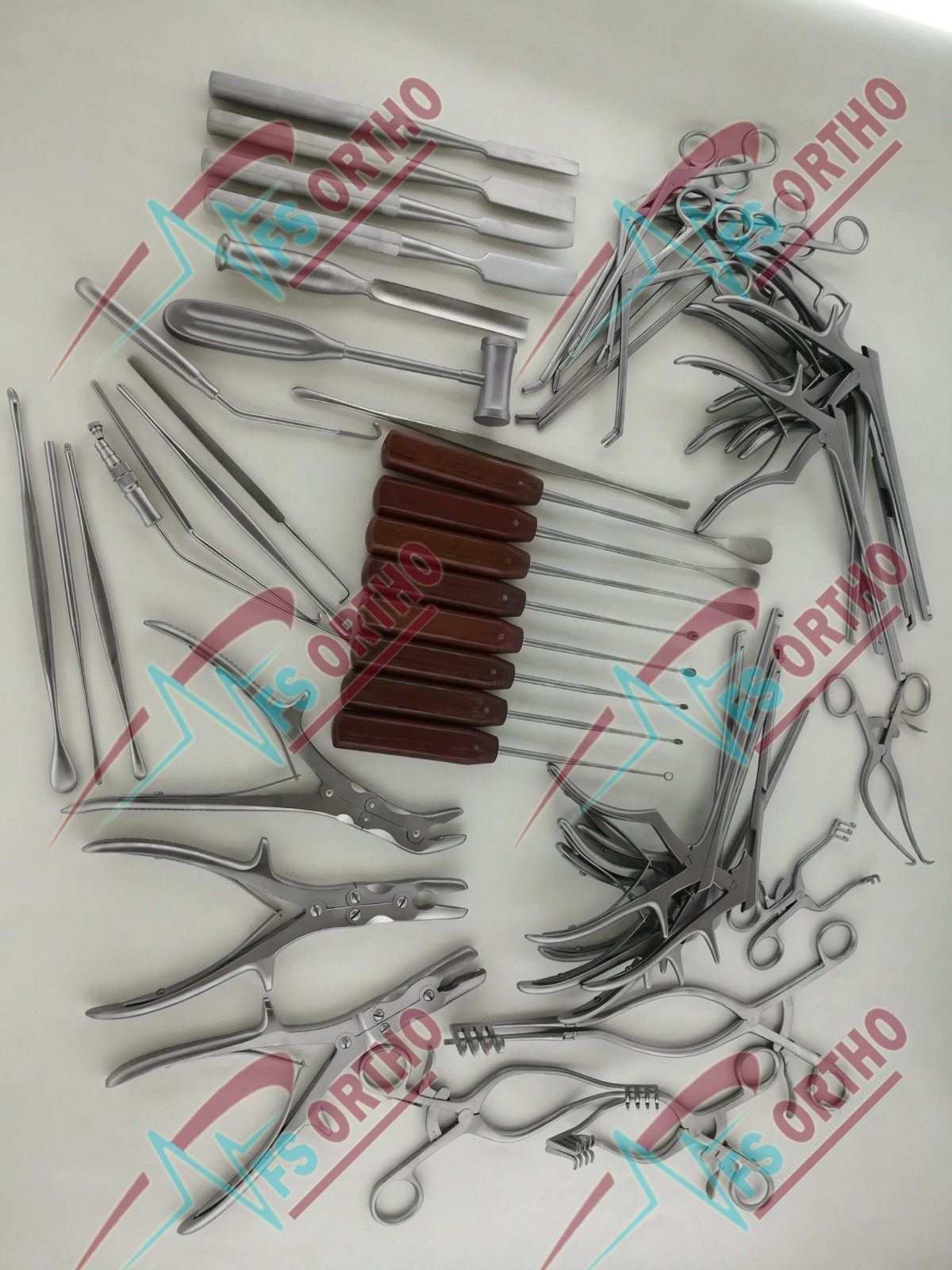 Laminectomy Complete Instrument Set Of 47 PCs Spine Orthopedic Instrument