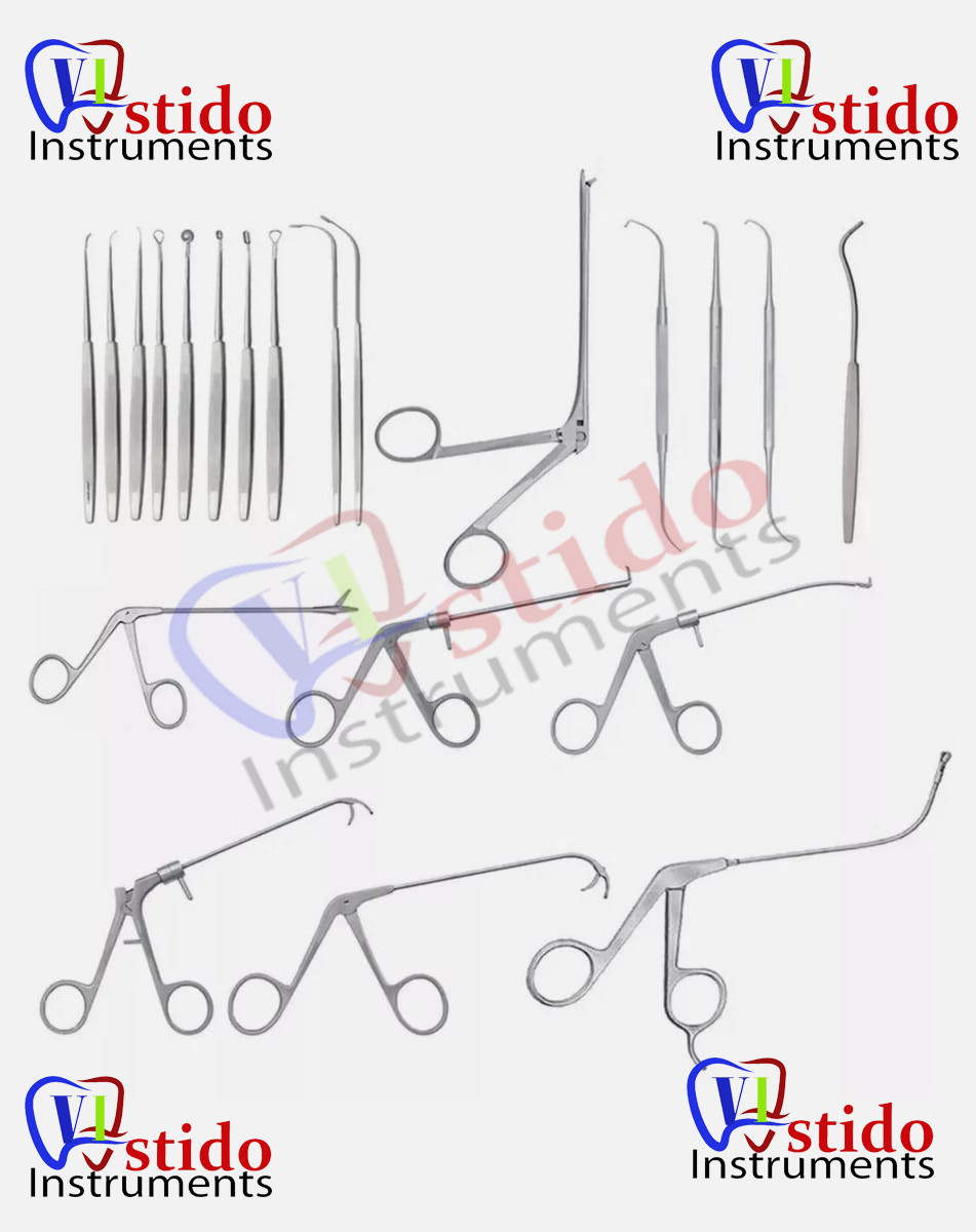 Fess Instruments Set Endoscopic Sinus Surgery Ent Instrument Set A+ German Steel