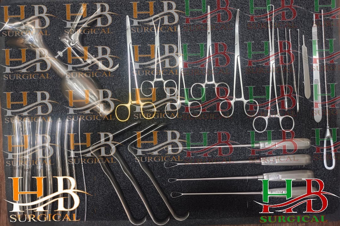 Dilation and Curettage (D&C) Set Gynecology Surgical Instruments