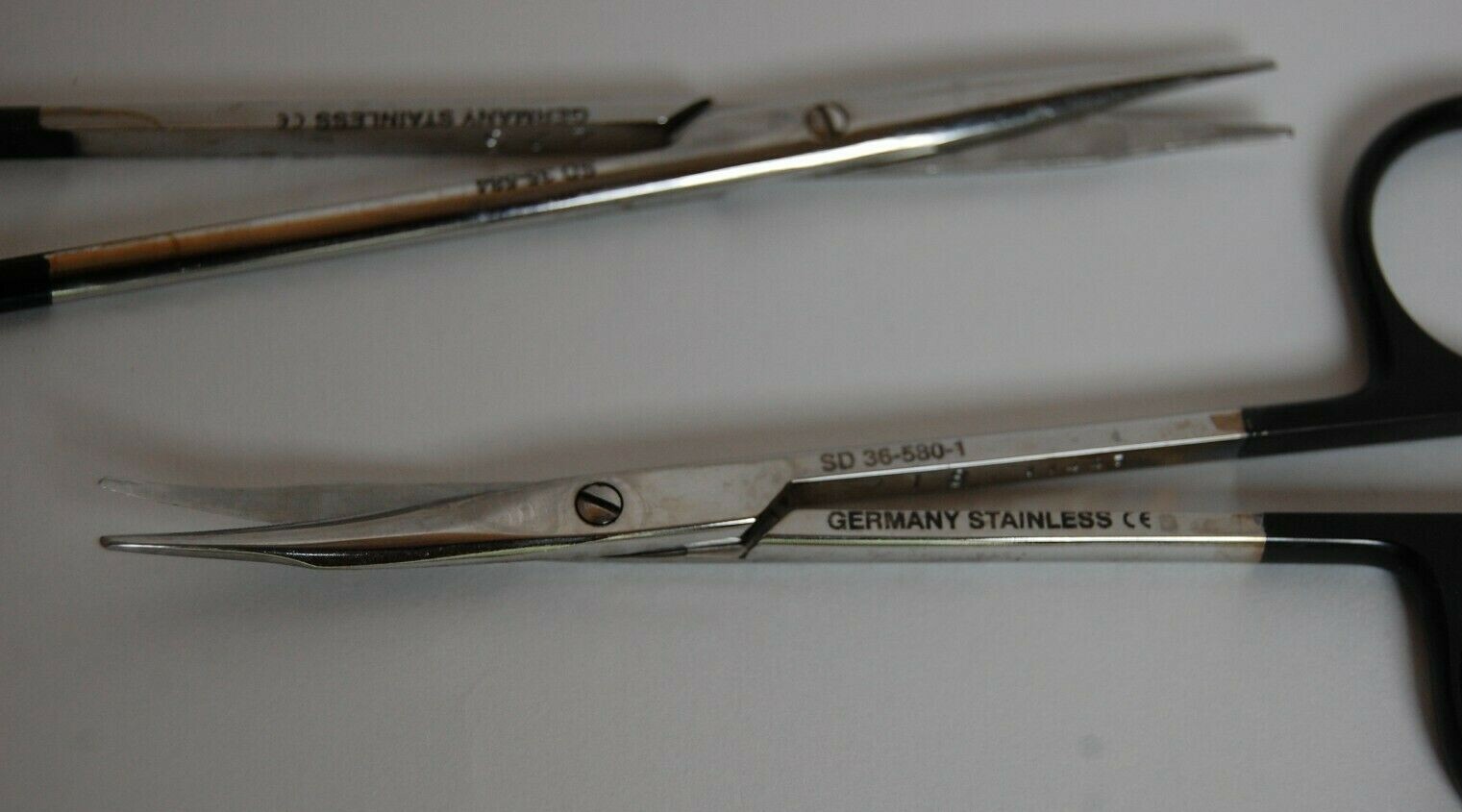 Scissor Depot tenotomy scissors, pair, straight curved 36-580-1, 36-584 preowned
