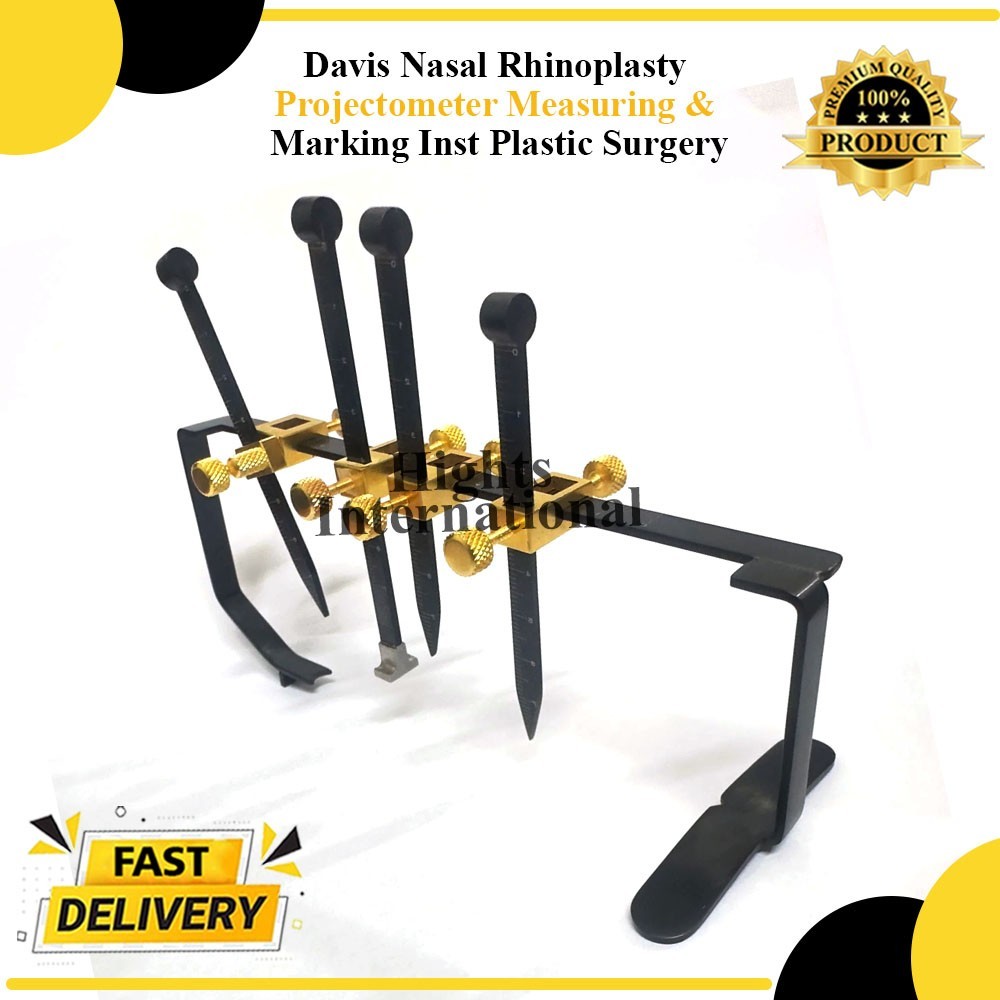 Davis Nasal Rhinoplasty Projectometer Measuring & Marking Inst Plastic Surgery