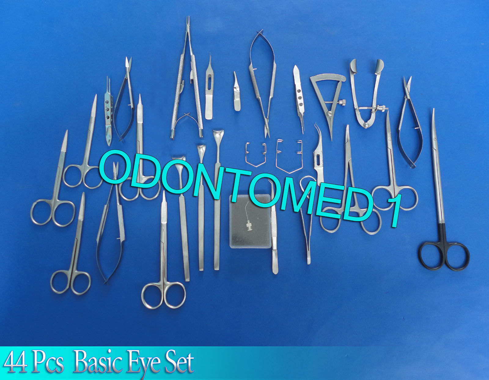 Basic Eye Set of 44 Instruments Ophthalmic Surgical Instruments