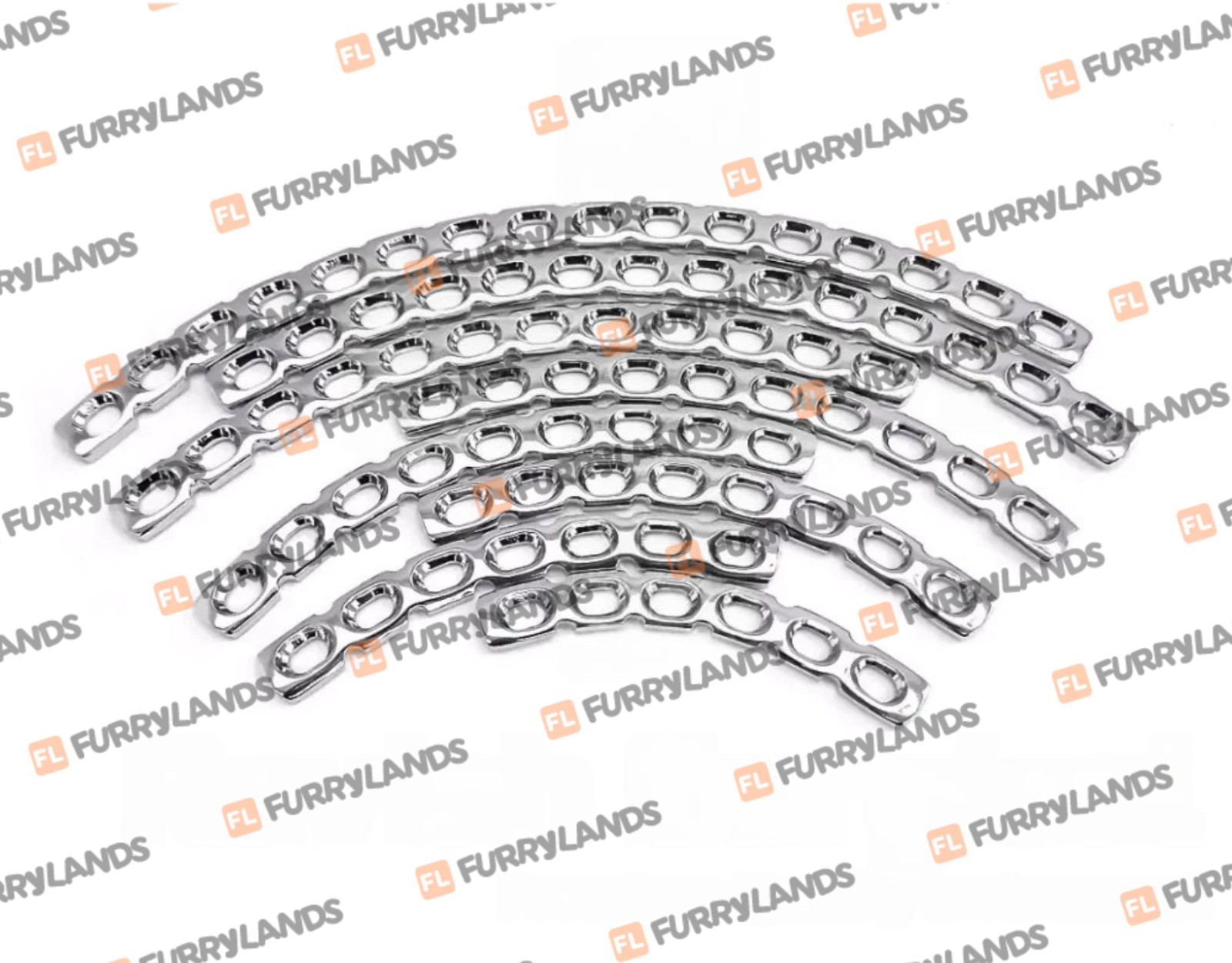 3.5mm Locking Curved Plate 5–12 Holes with LCP Screws 80pcs SS