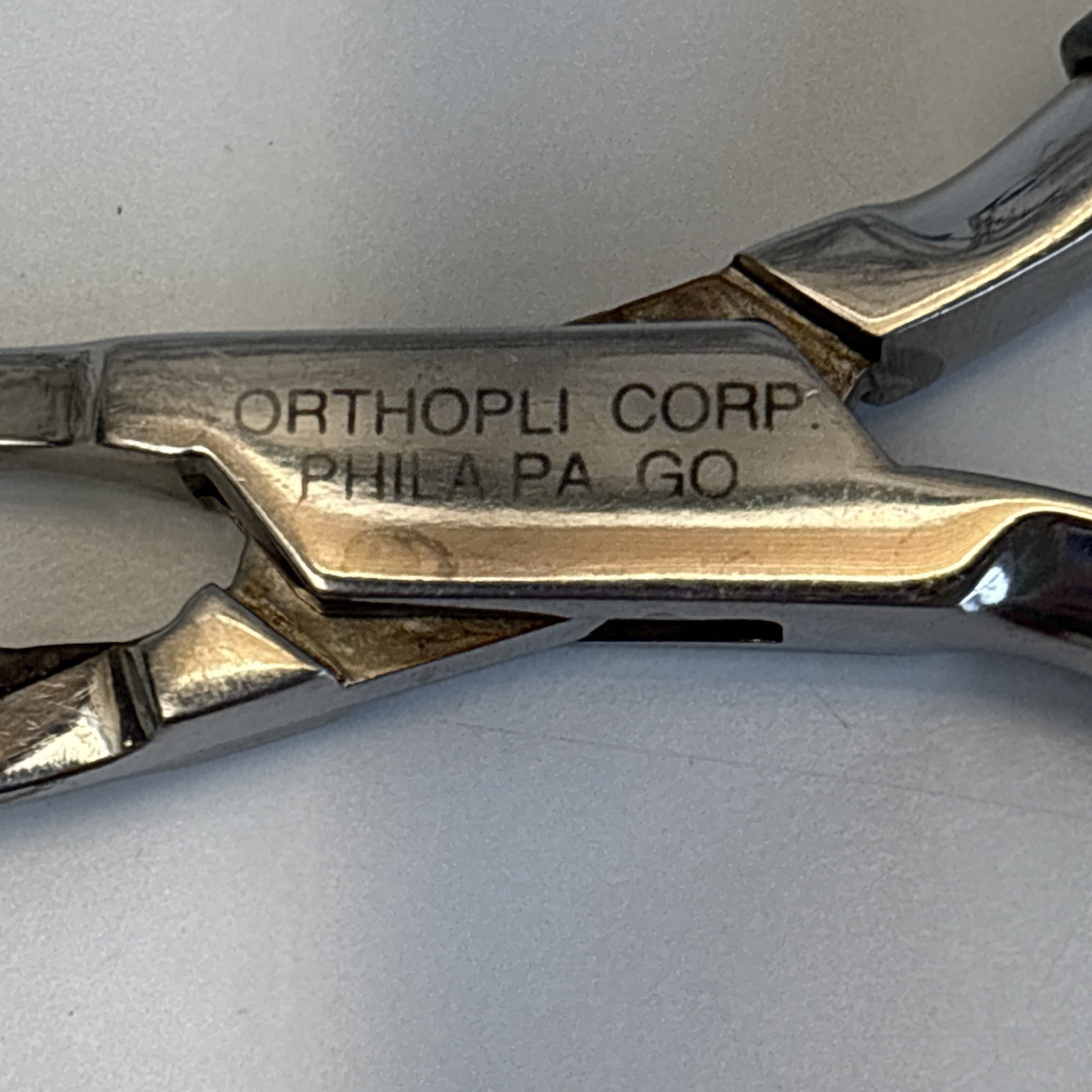 Orthopli Corp Dental Ortho Bracket & Adhesive Removing Pliers #095-S Phila PA