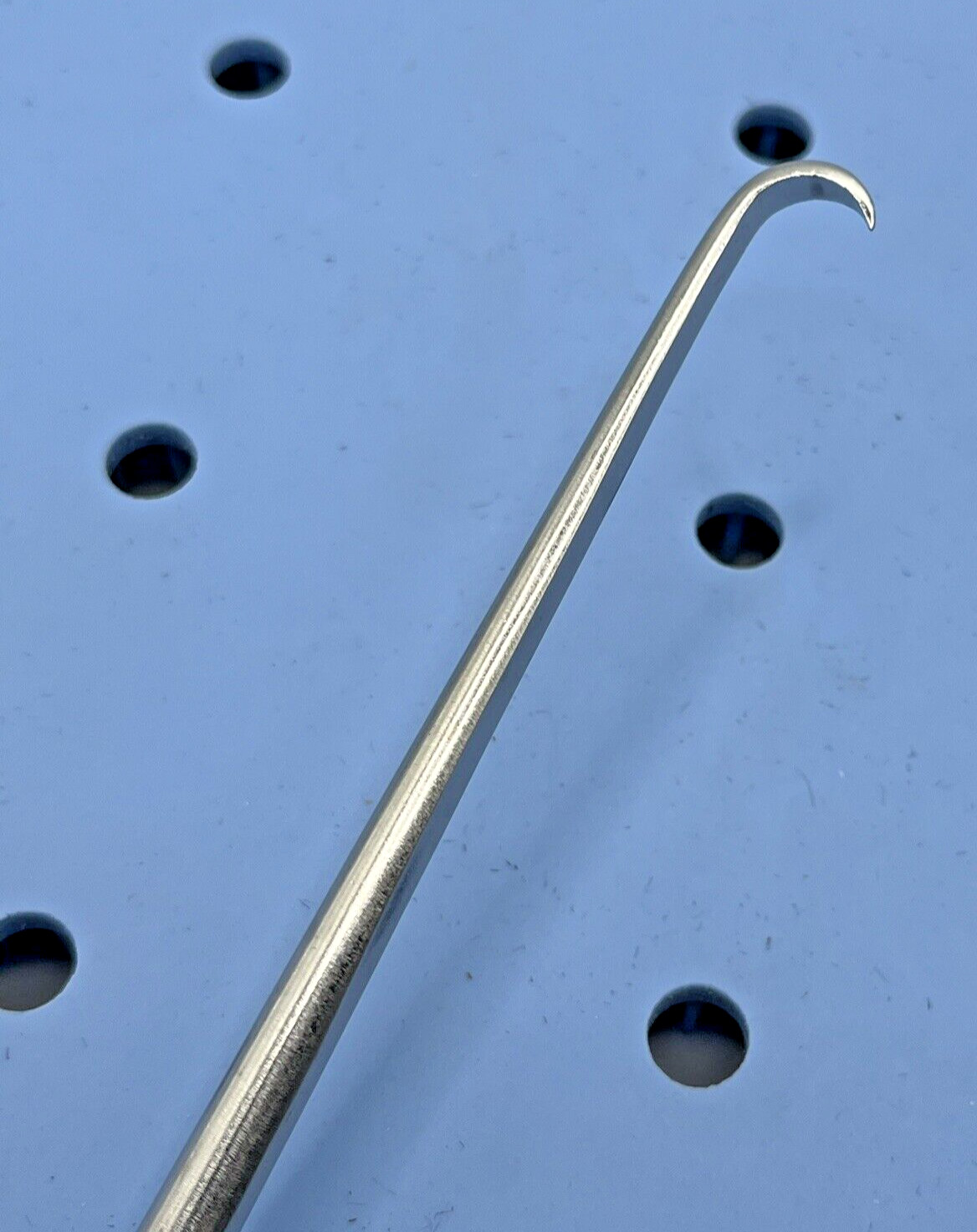 Richards 11-0474 Smith & Nephew Bone Hook, Curved, Hexagon Handle, 8″