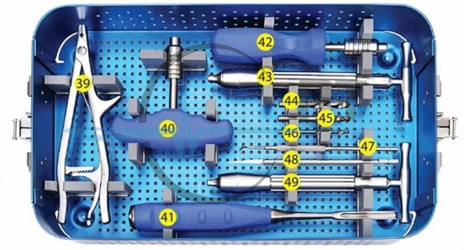 Broken Screw Extraction Removal Set Orthopedic Surgical Instruments Kit
