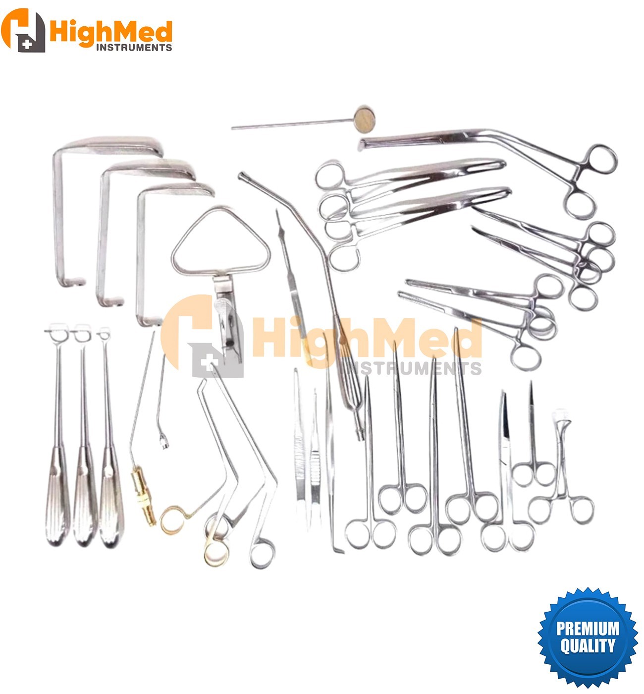 Tonsil & Adenoid Tray Surgical Instruments 30 Pcs Set