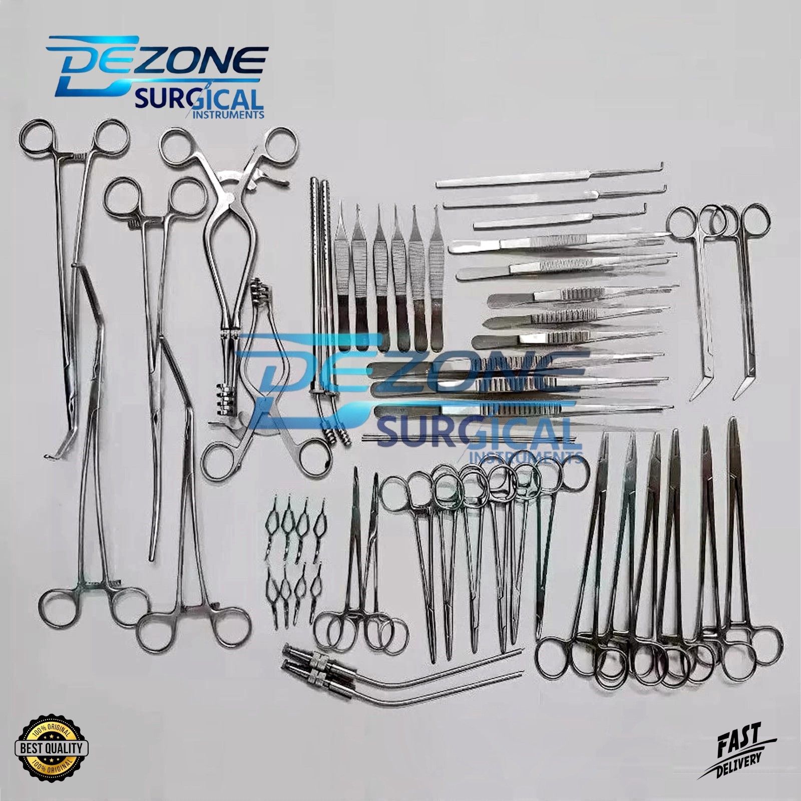 Vascular Surgery Set of 52 Pcs Surgical Instruments