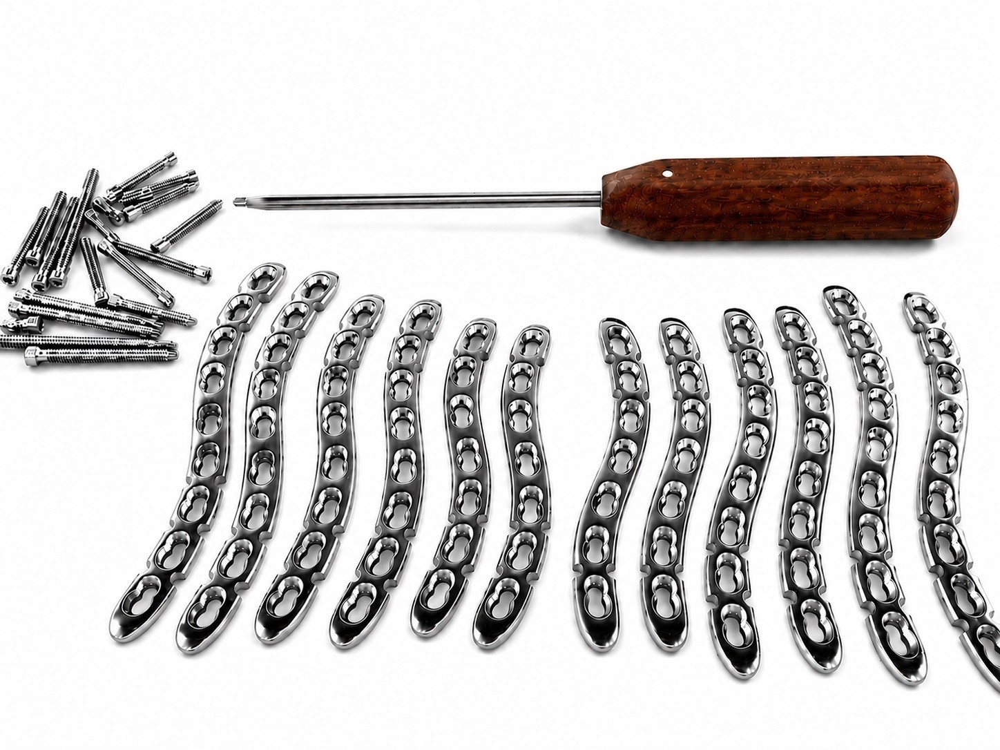 Locking Clavical S Shape Fixation Set 113 PCS L & R Stainless Steel Precision