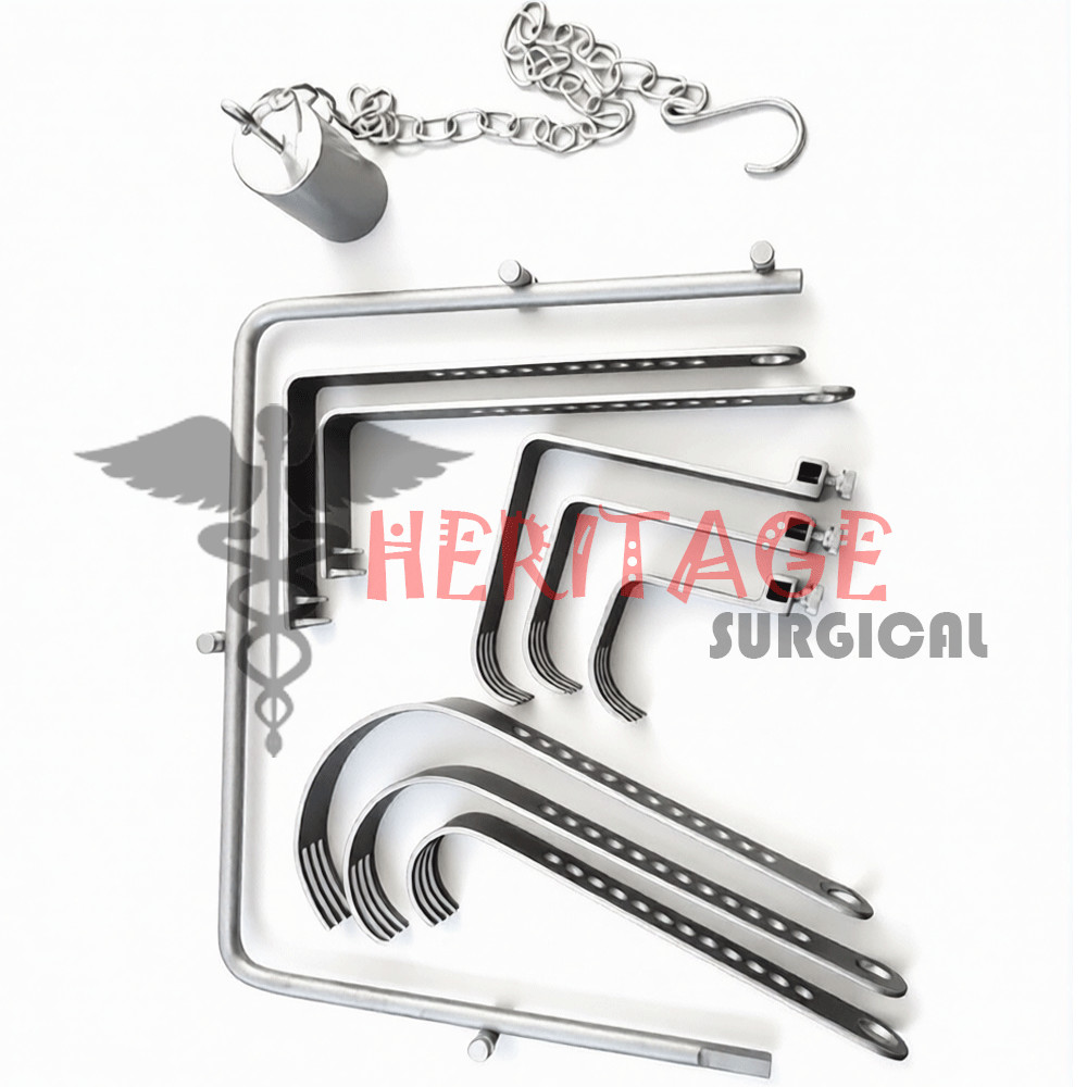 Charnley Initial Incision Retractor Complete Set of 10 Pcs Surgical Instruments
