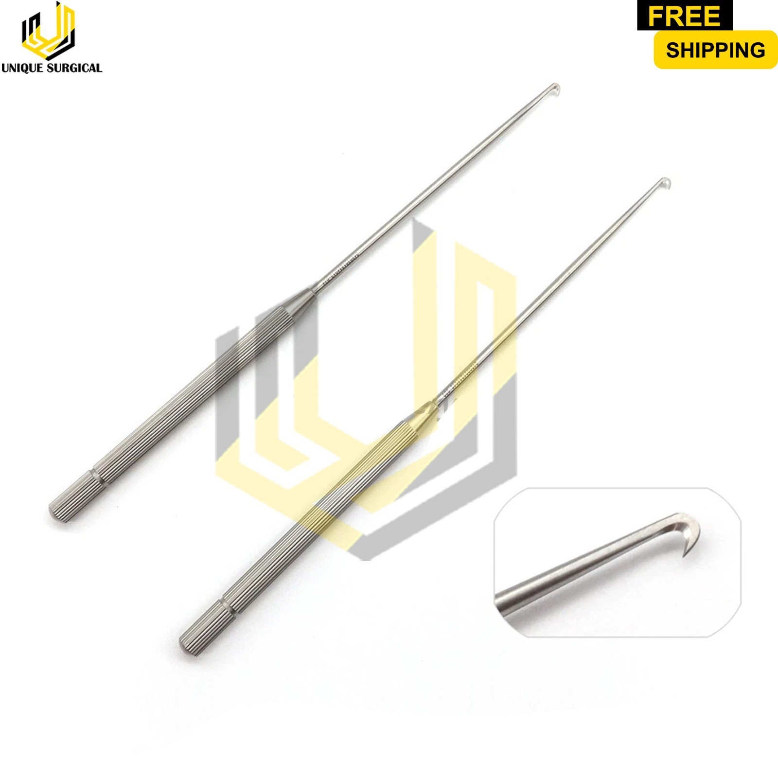 3 mm New 2 Pcs Arthroscopy Hook Knife Arthroscopic instruments