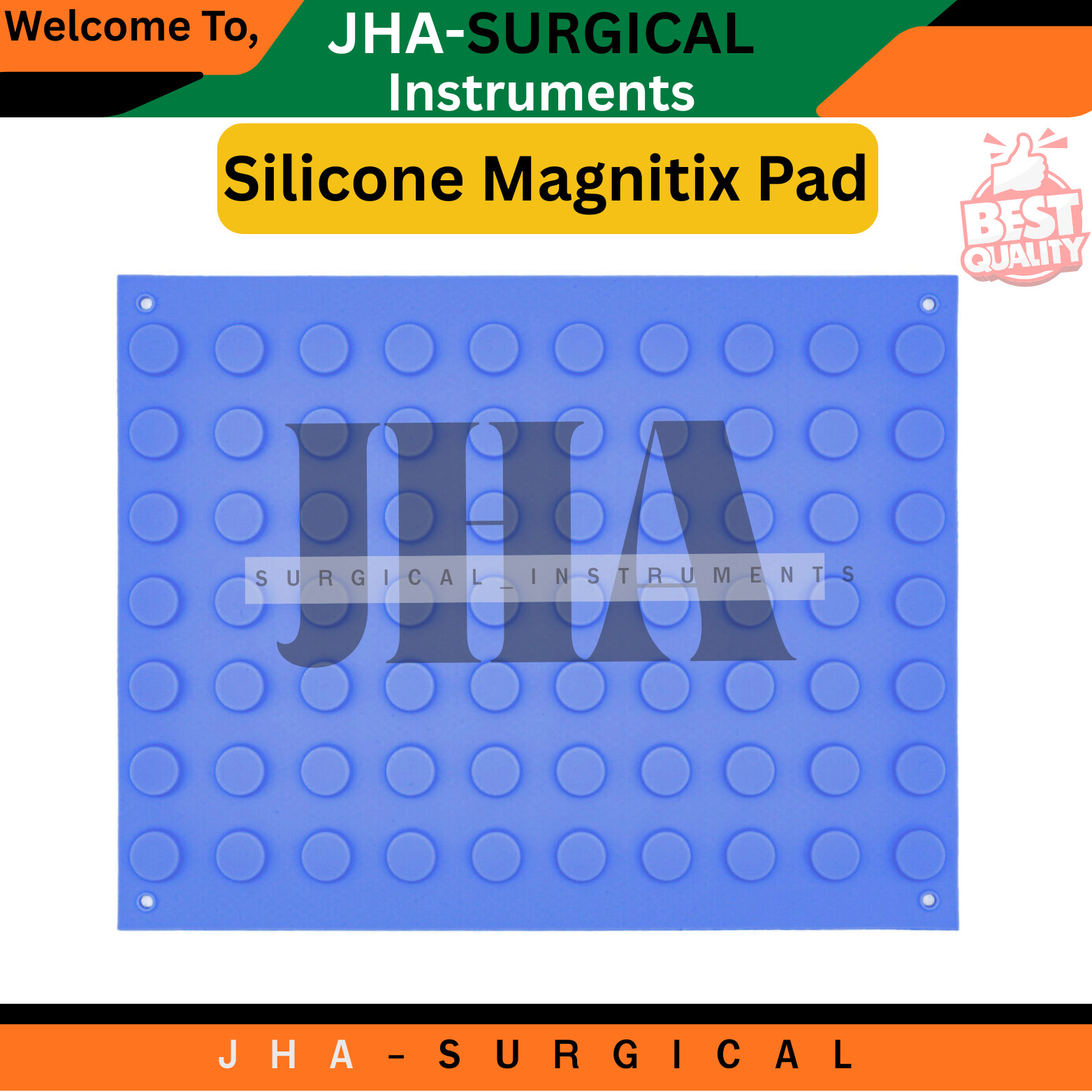 Autoclavable Surgical Magnetic Mat Non Slip & Flexible Magnetic Instrument Pad
