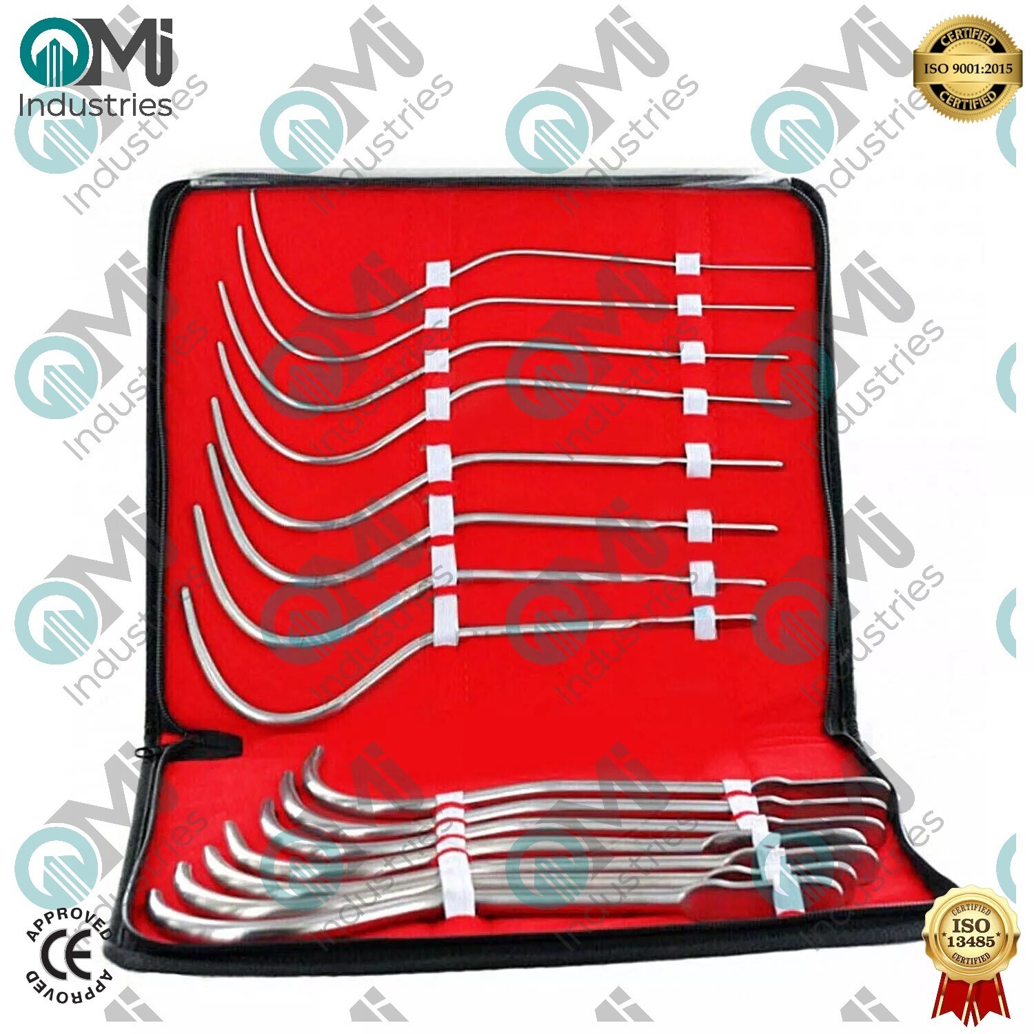 Guyon Urinary Instruments Kit Of 15 Pieces Urethral Bougies Gynecology