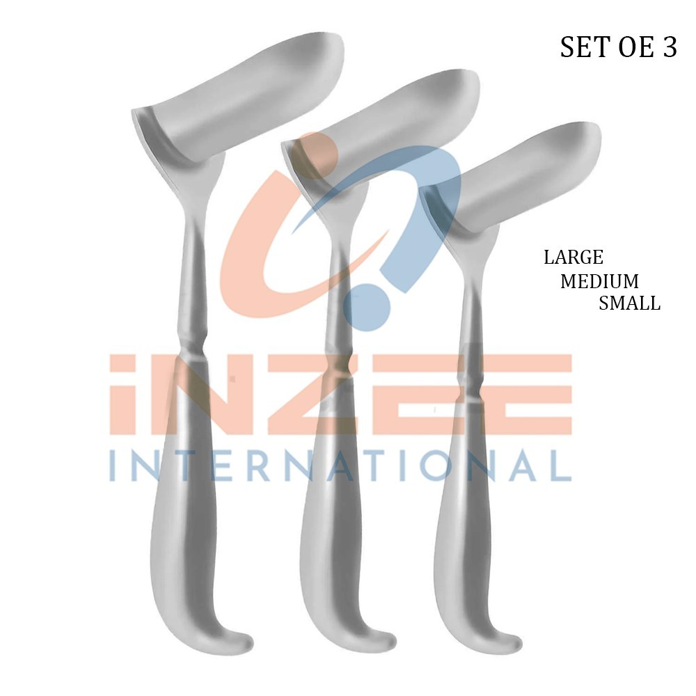 Hill-Ferguson Rectal Retractor 3 Pcs Set Small/Medium/Large Surgical Instruments