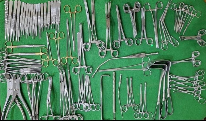 Major Cardiovascular Thoractomy Vascular 106 pcs Set Open Heart Instruments