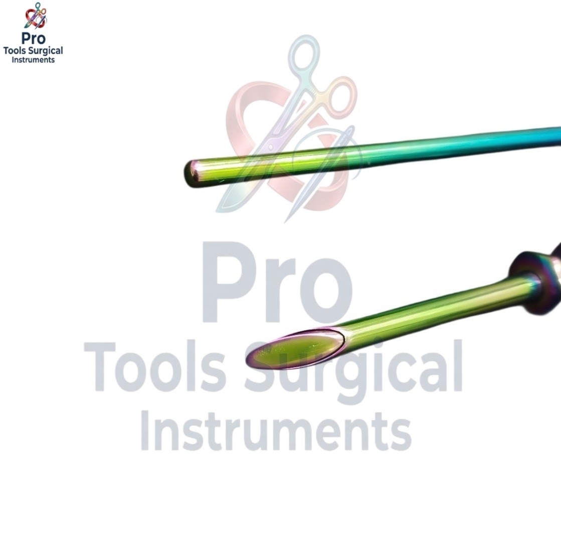 HRT Trocar 4.5mm Cannula & Obturator Set – 3-Piece Reusable Stainless Steel Horm