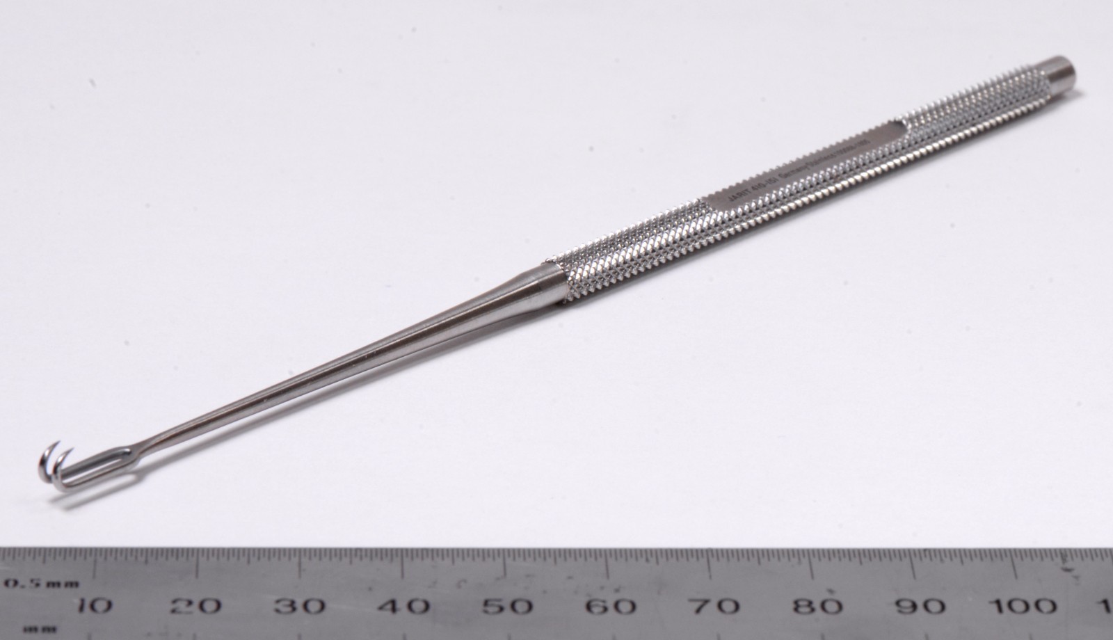 Jarit #410-151 Joseph Skin Hook 6¼” Surgical 2mm Double Prong German Stainless