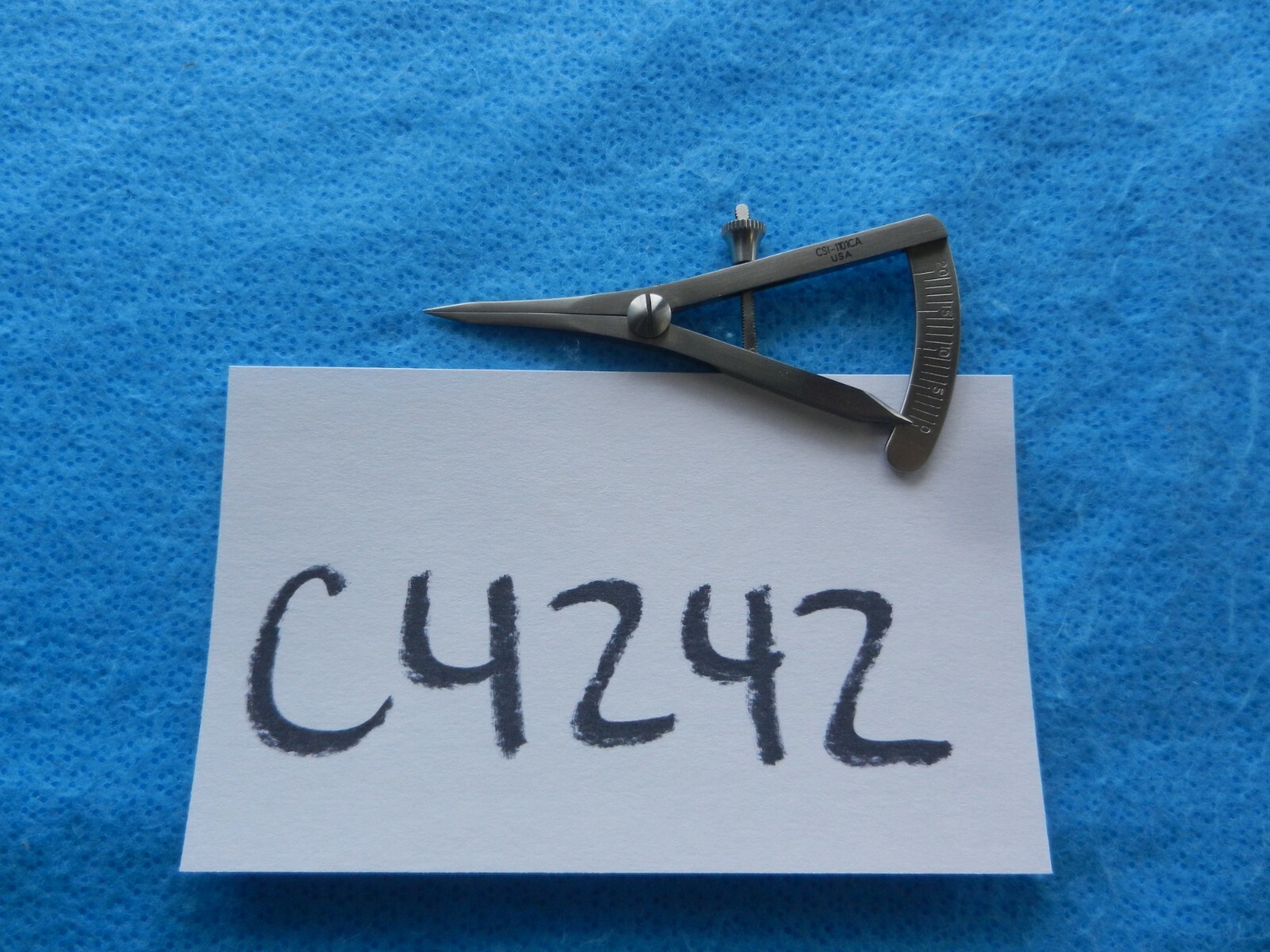 Carrington Surgical Ophthalmic Eye Caliper CSI-1101CA NEW!