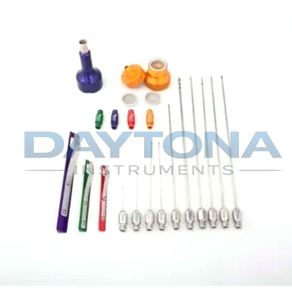 Full Body Liposuction Cannula Set Complete Set Plastic Surgery Instruments