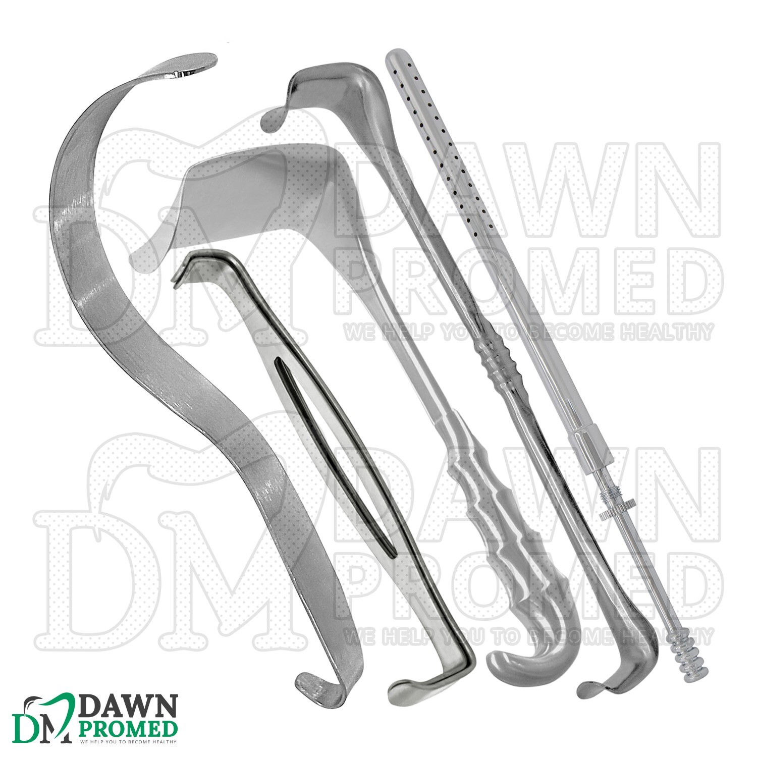 108 Pcs Basic Laparotomy Instruments Medical Surgical Abdominal Set German Grade