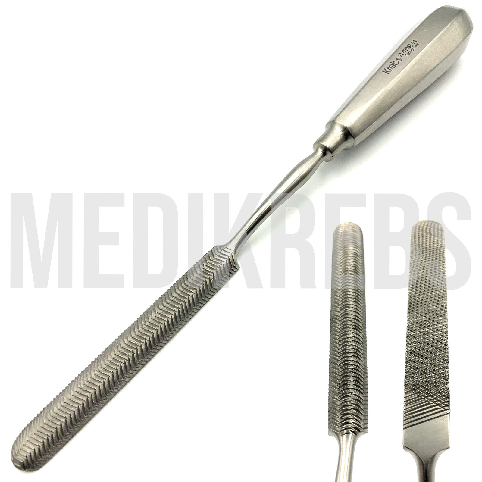 Bone File Semi Round 9.4” – 24 cm OR Grade German Steel Orthopedic Instruments