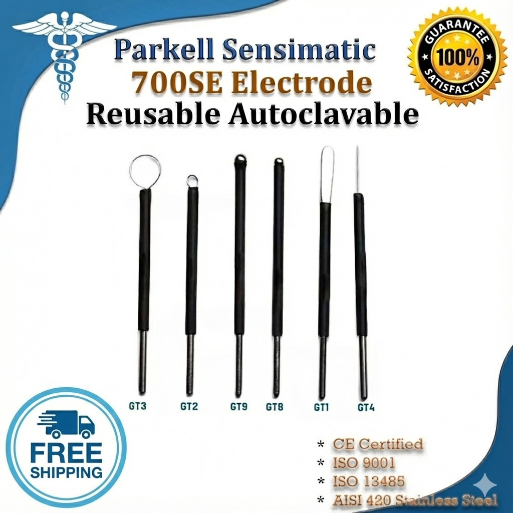 Parkell Sensimatic 700SE Electrodes Reusable Autoclavable CE Certified USA
