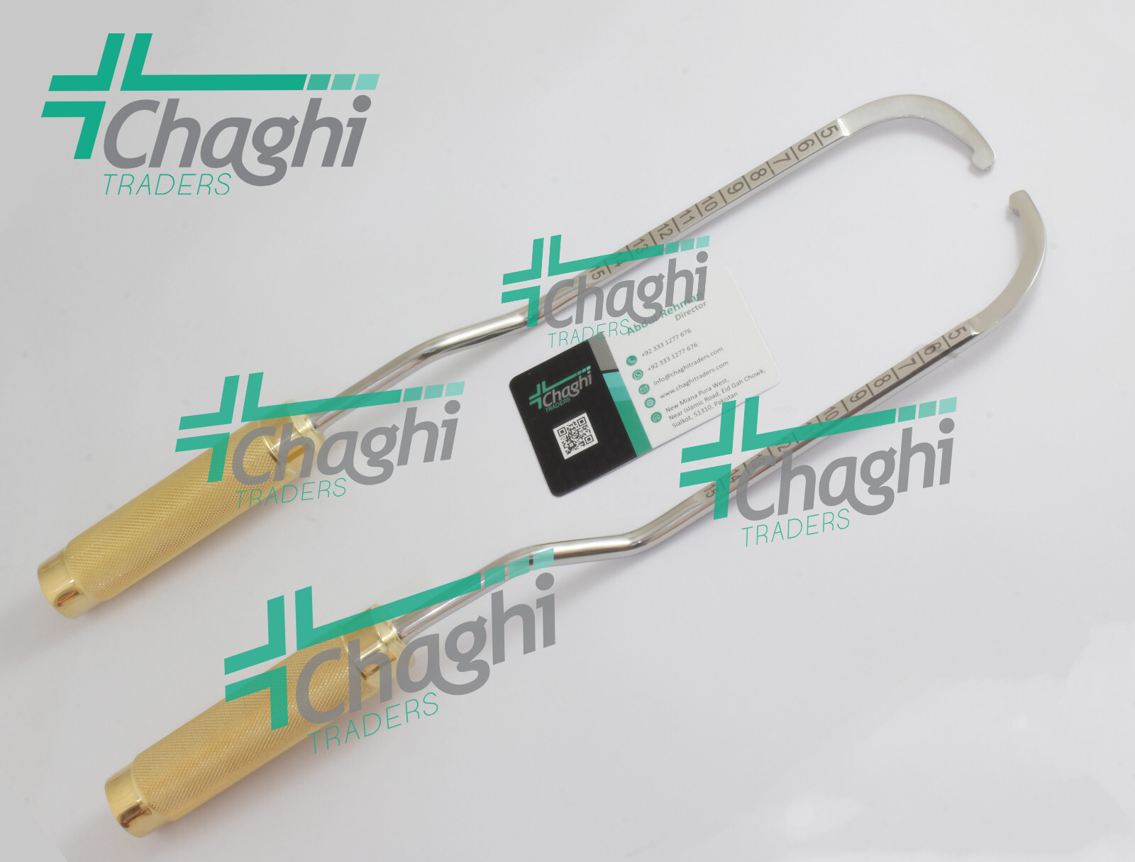 Agris Dingman Breast Dissector Left & Rigt 02 PCs Set 36 cm By Chaghi Traders