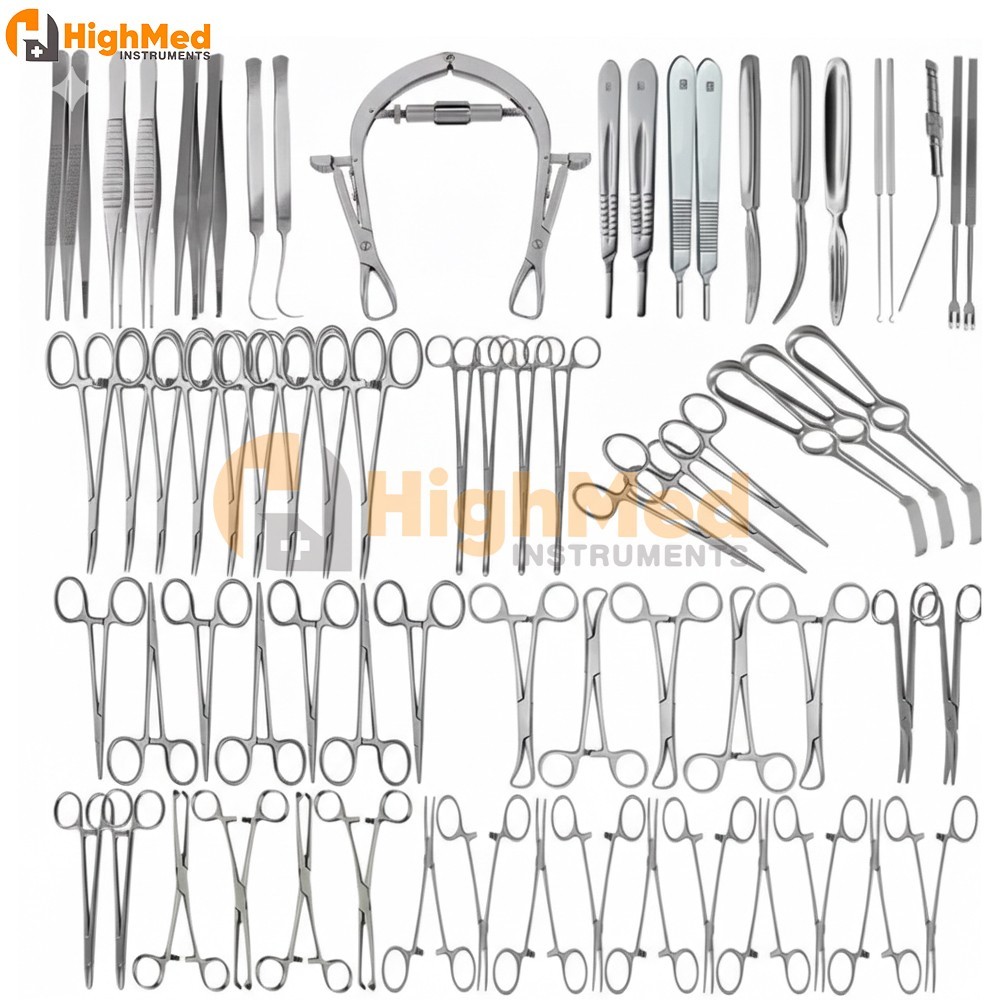 Thyroidectomy Set of 73 Pcs Thyroidectomy Surgery Set ENT Instruments