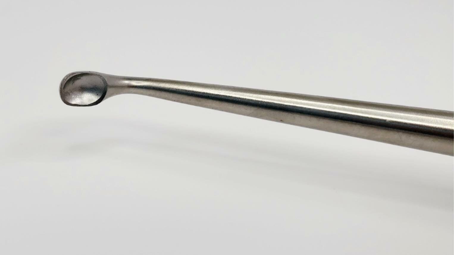 Jarit 240-190 Curette Cobb Type Oval Cup Size 3 Angled Tip 10-7/8″ (New)