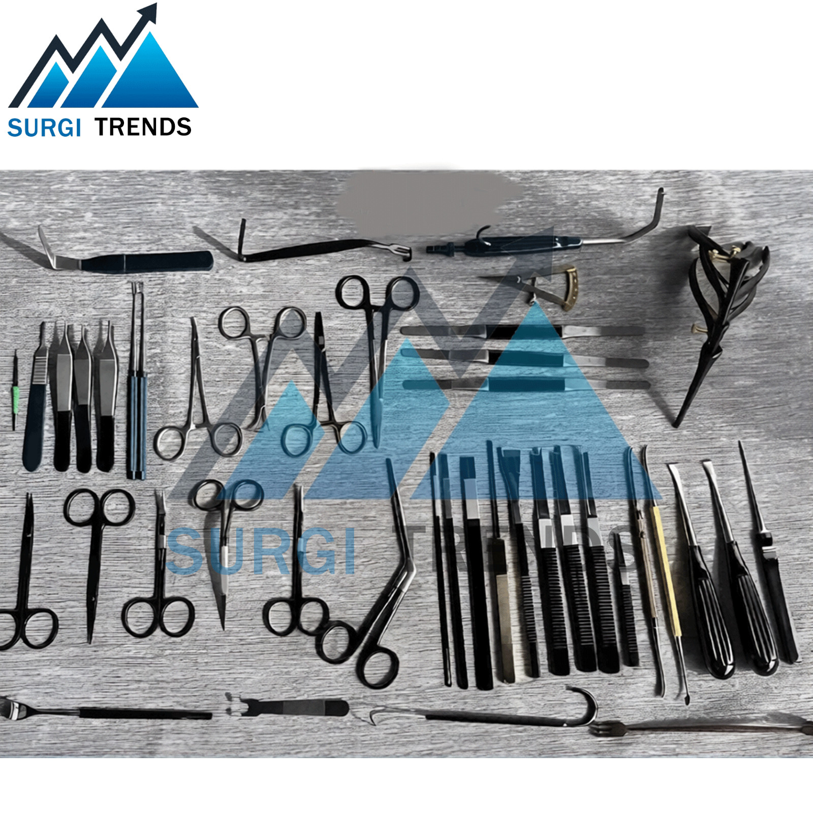 New Rhinoplasty Instruments Set Coated Nose Surgery High Quality With Box