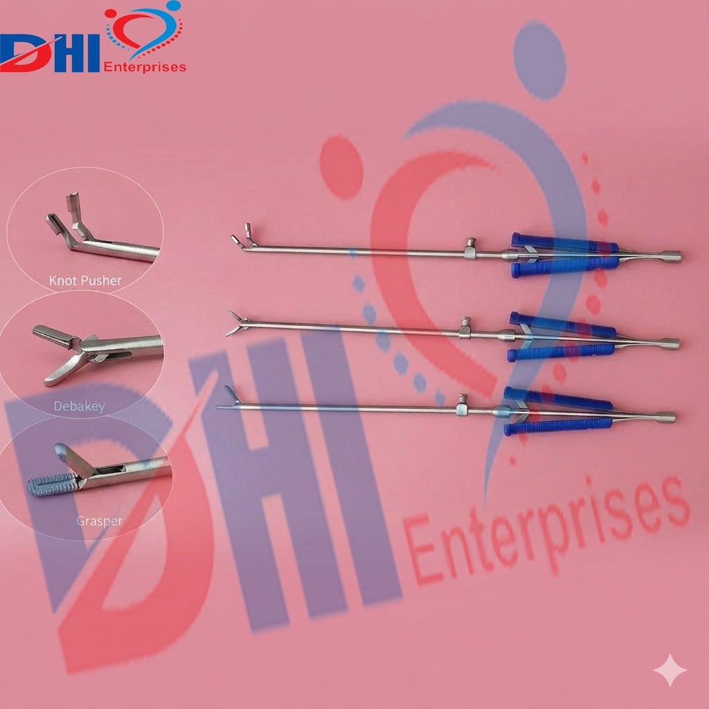 Basic Valve XS Surgery Instruments Set 3 pcs Cardiac Surgery Set Premium Quality