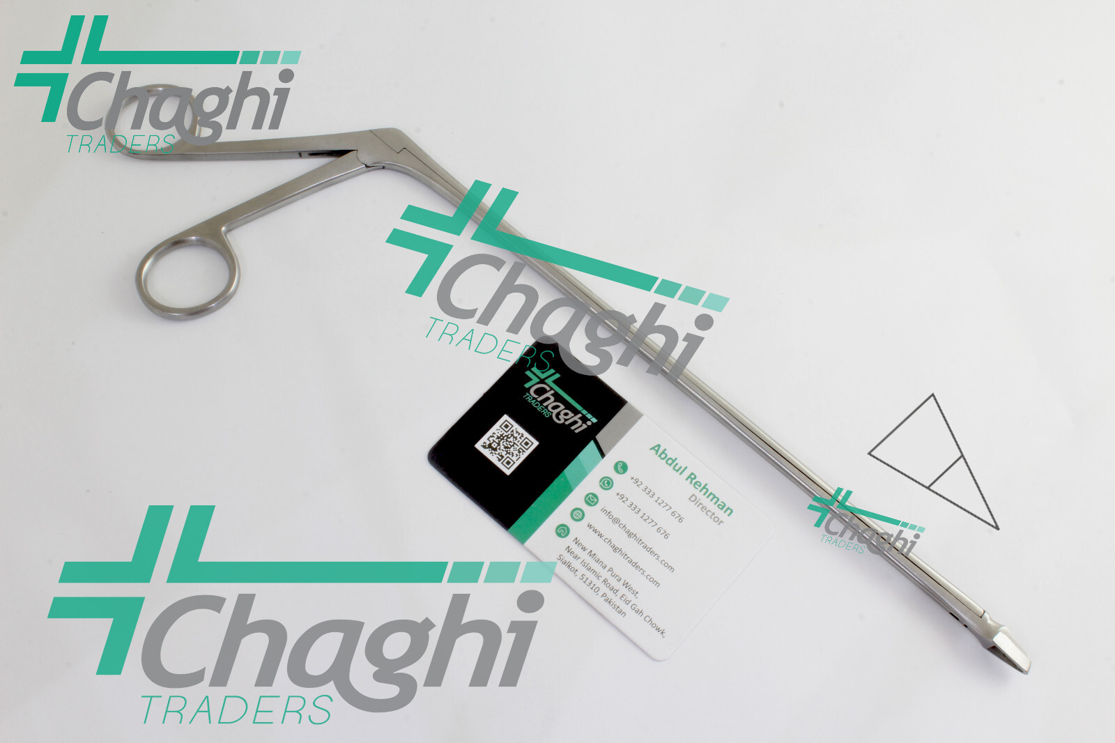 Schumacher Biopsy Punch Forceps 4 mm x 24 cm Ring Handle By Chaghi Traders