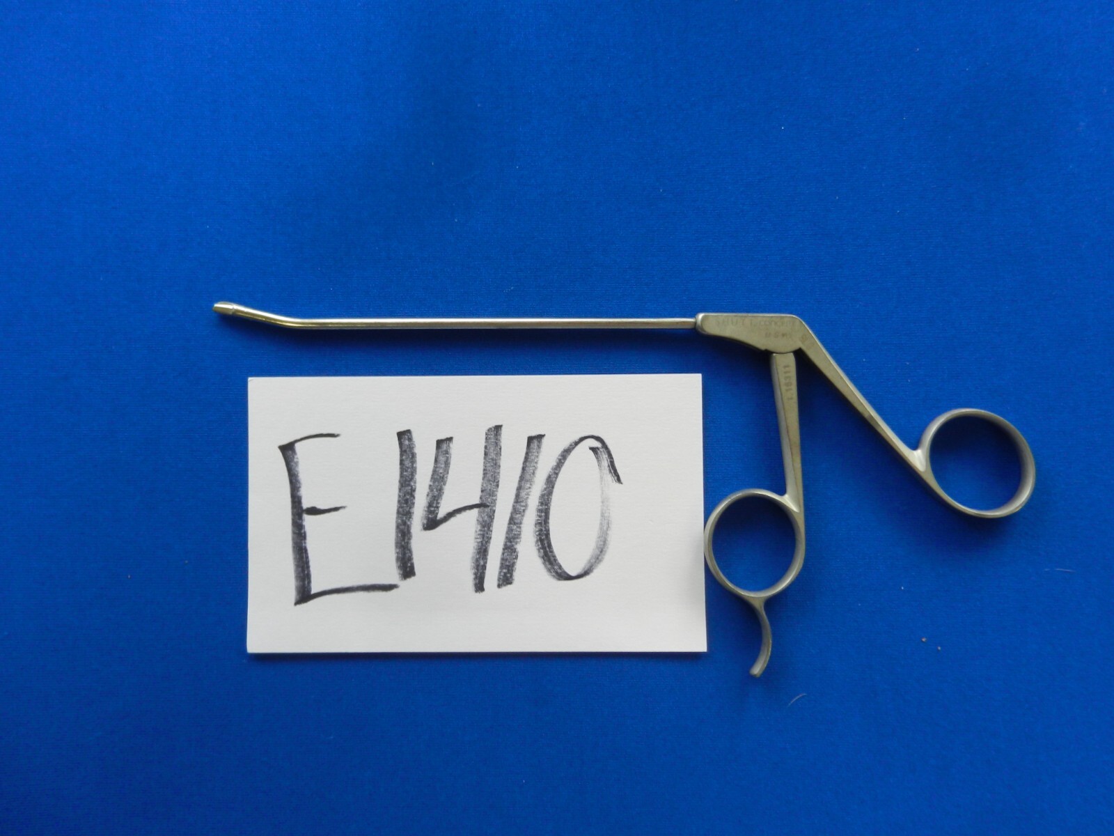 E1410 Concept Shutt 3.4mm Arthroscopic Hook Punch Scissors 13cm Long 1.16311