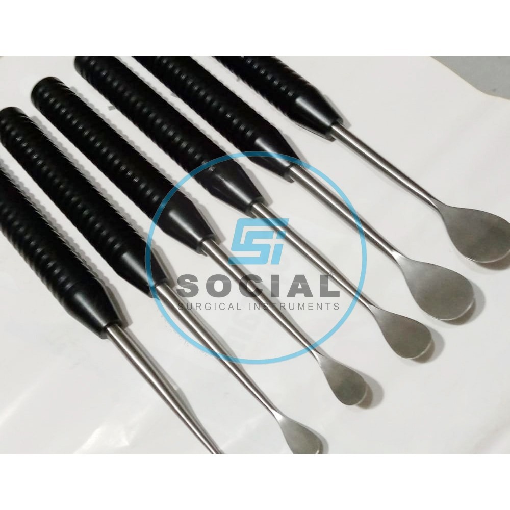 Cobb Elevator Spine Set Surgical Orthopedic Instruments Set of 6 Pcs Black Color