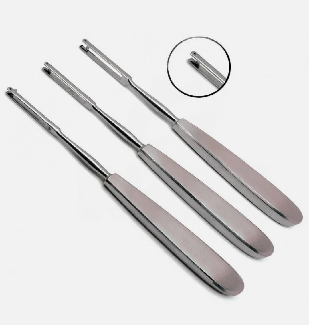 Ballenger Swivel Knife, 7.75″, Straight Surgical instruments Set of 3