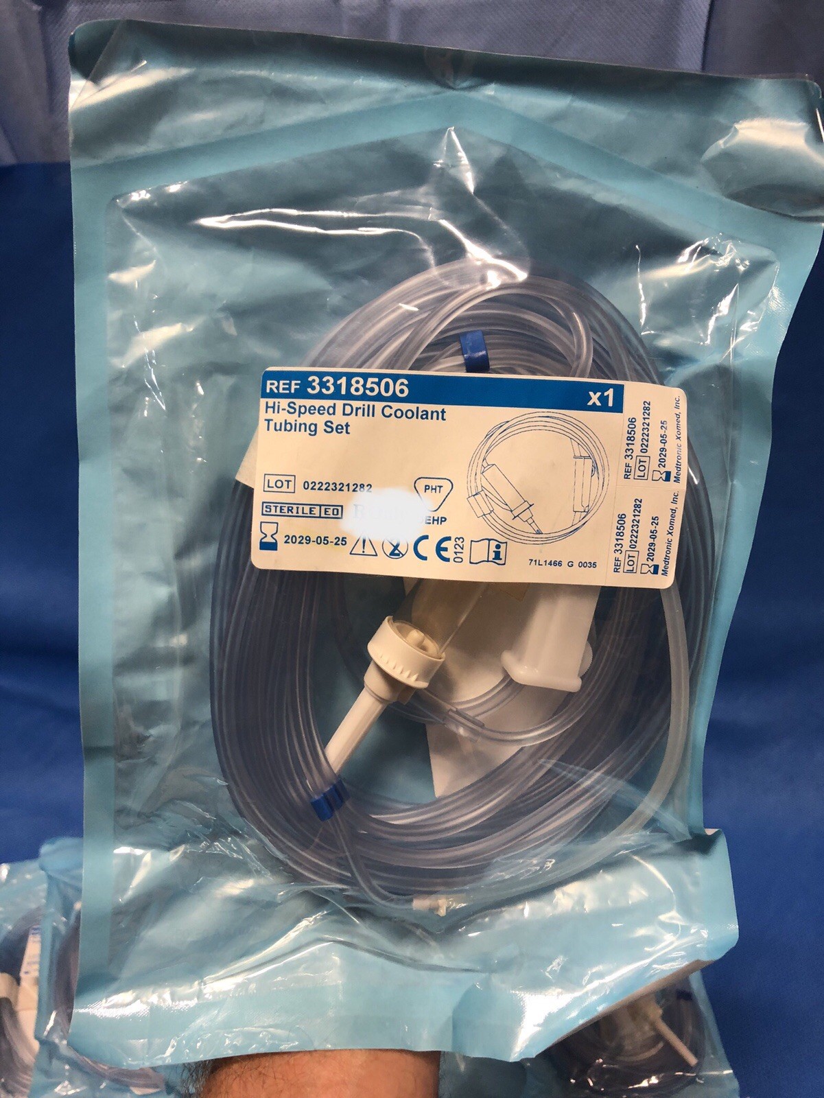 Medtronic Hi-Speed Drill Coolant Tubing Set – New – Single Pouches – One LOT