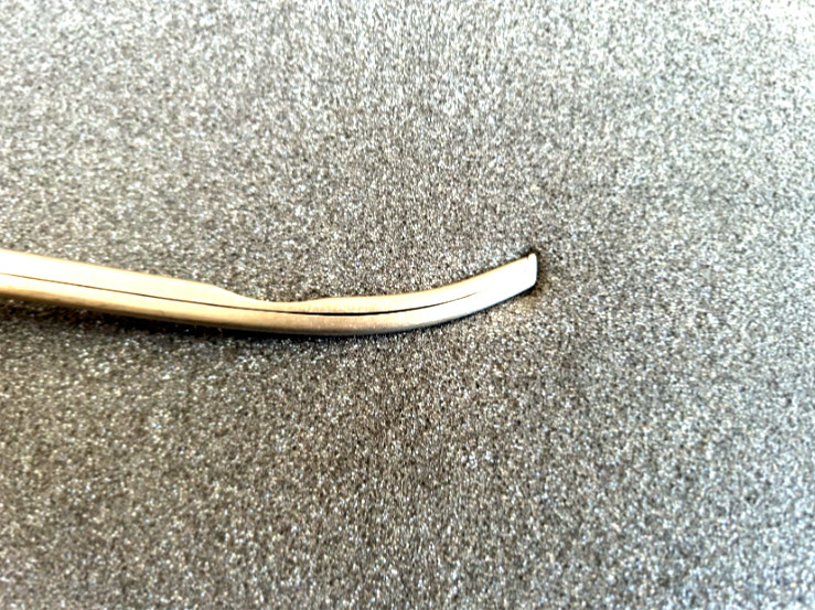 Ruggles RB4873D Kerrison Rongeurs 3mm Up 40° Angled 8″ Orthopedics Instrument