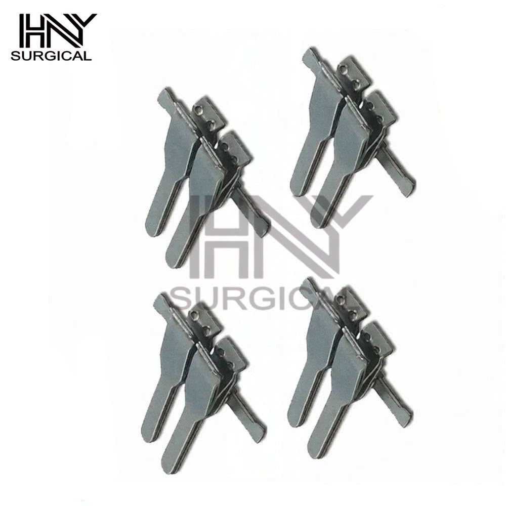 4Sets Neurosurgery Plastic Surgery Micro Vascular Clamps V-2 Small Size 4Set