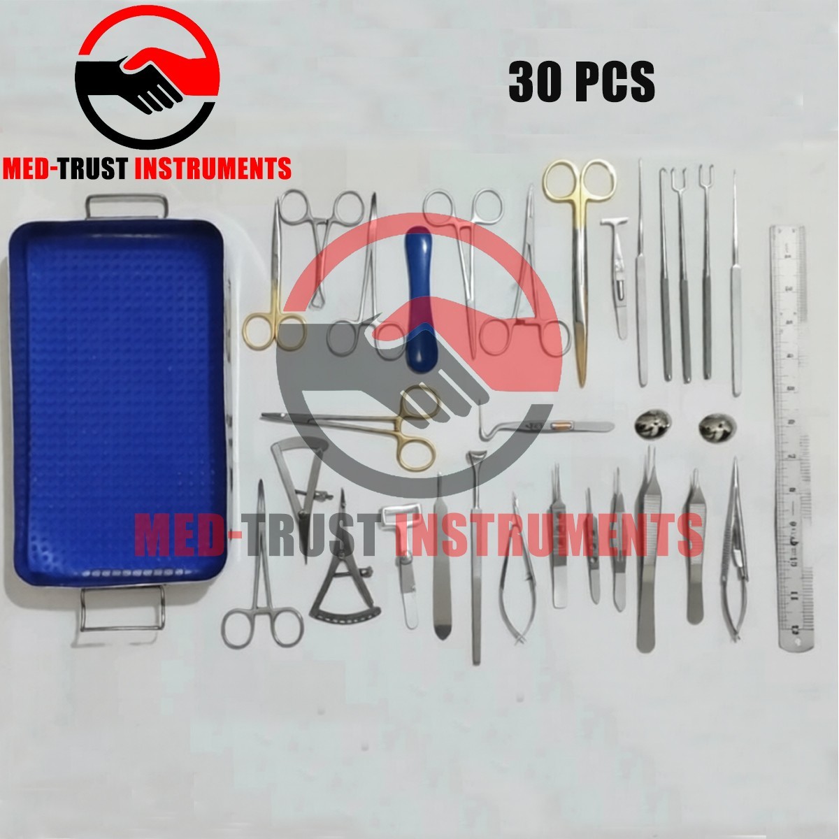 Blepharoplasty Instruments Set of 30 PCs Eye Surgery Set Plastic Surgery