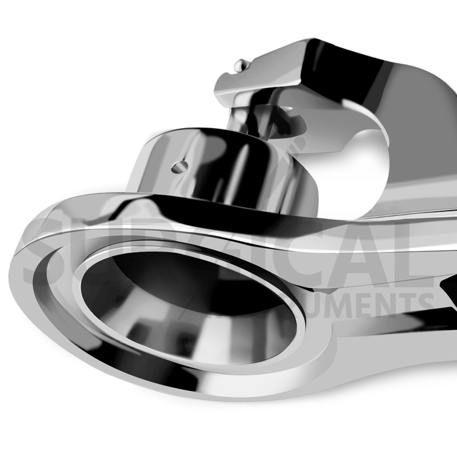Bell-Type Pediatric Surgical Clamp 3.5 cm Stainless Steel German Grade