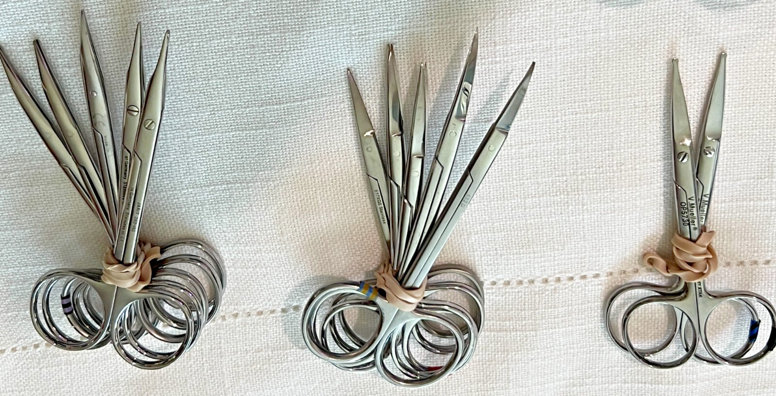 Assorted Lot of 119 Various Brand & Size Of OR Medical Surgical Instruments, S.S